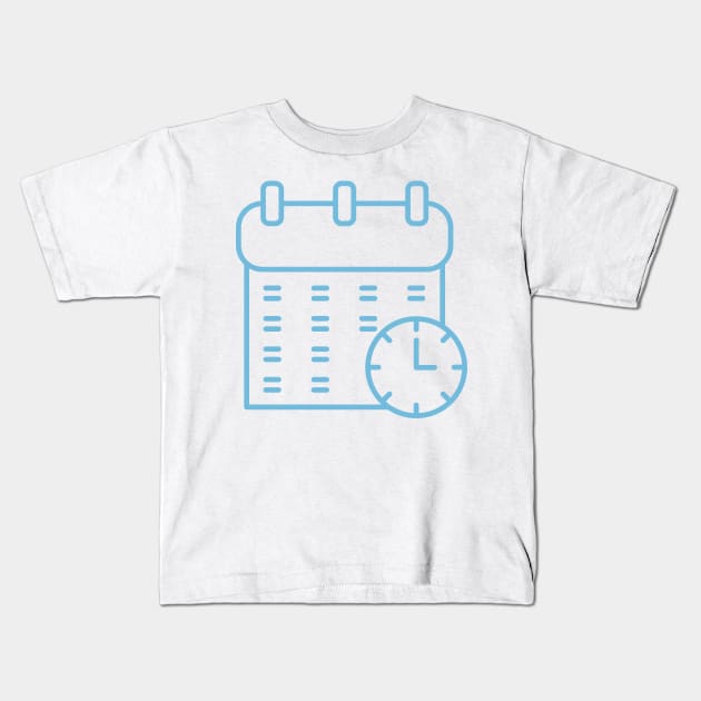 Pick a Date! Kids T-Shirt by Jonathan Wightman